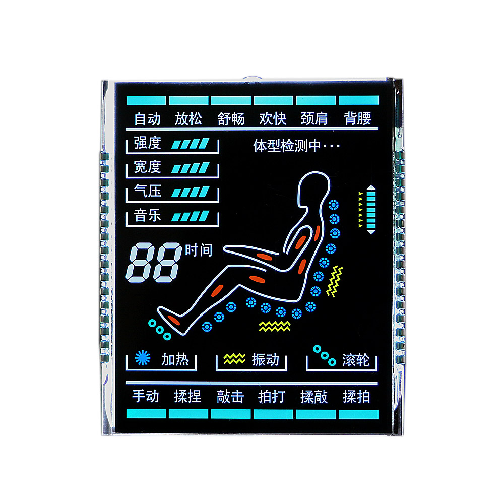 Display VA com impress&atilde;o lcd